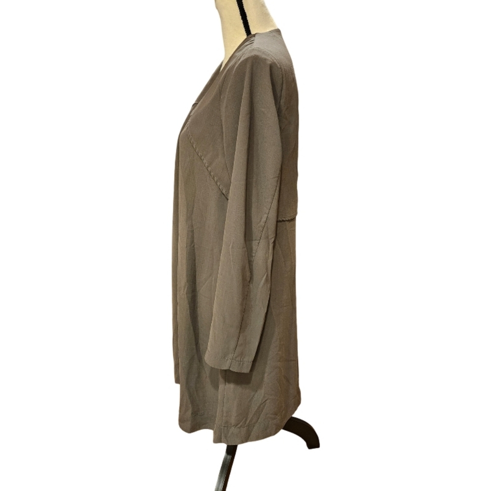 Valette Green Trench Oversized Cardigan - Picture 9 of 15